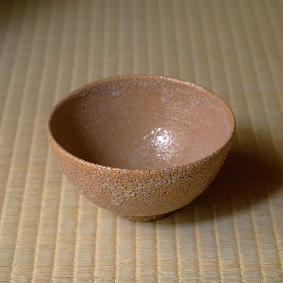 【期間限定】《Life with the Bloom》伊藤千穂　枇杷梅花皮茶碗　ITCBTB007