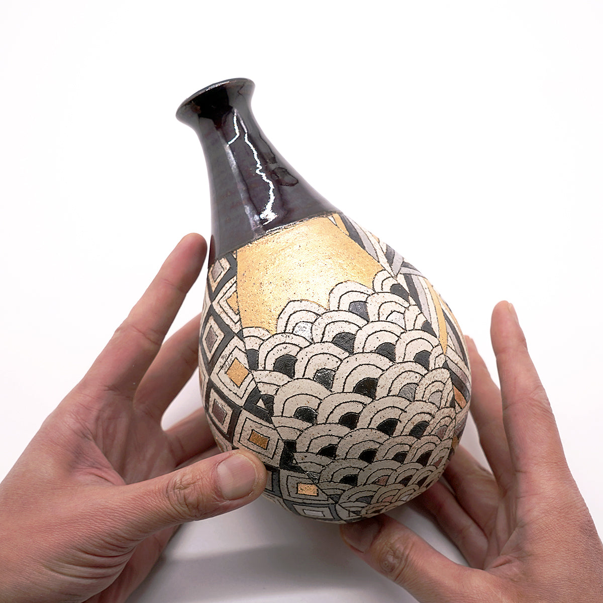 【期間限定】《Life with the Bloom》伊藤千穂　「煌」細口花器　ITCBFV012