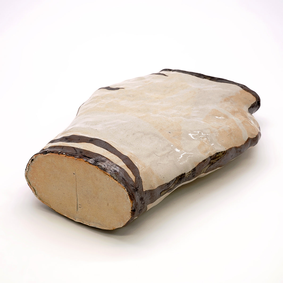 かのうたかお　錆絵線壺　KNTTU032