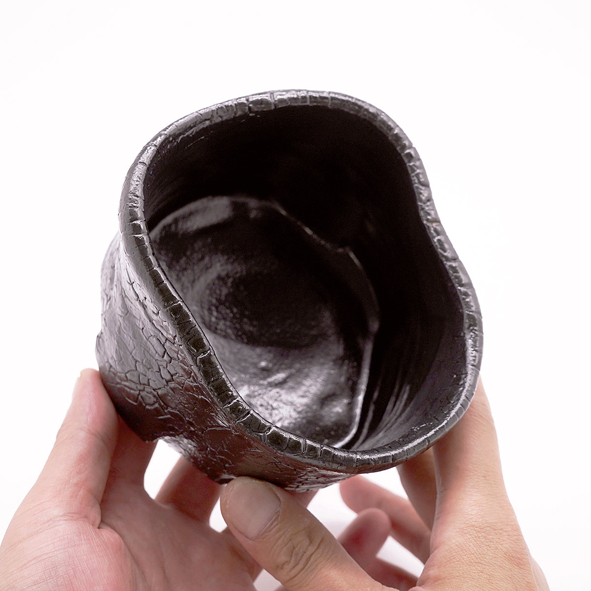 寺田鉄平　瀬戸黒茶盌　TRDTB134