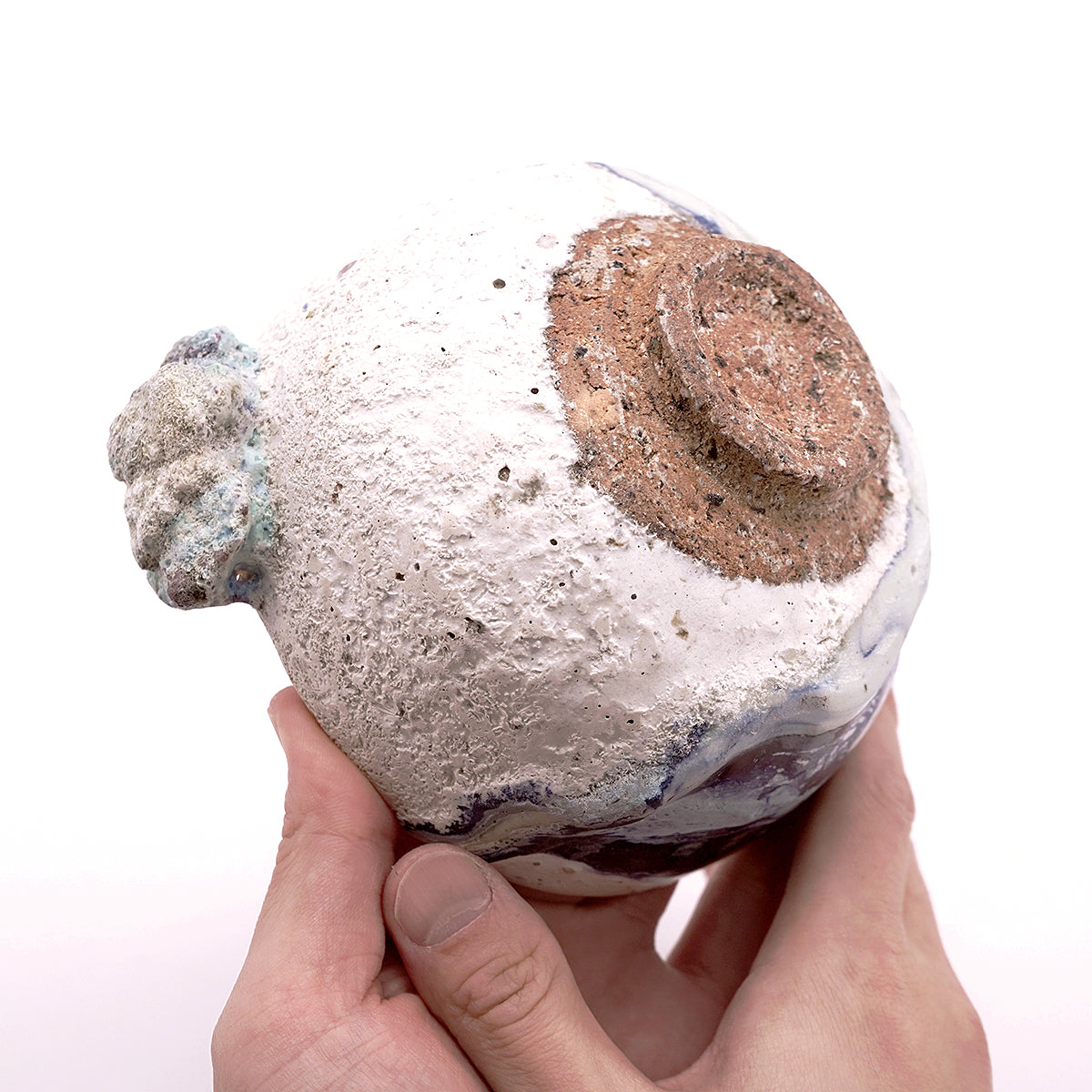 木ノ戸久仁子　稀晶石茶盌　KNKTB073