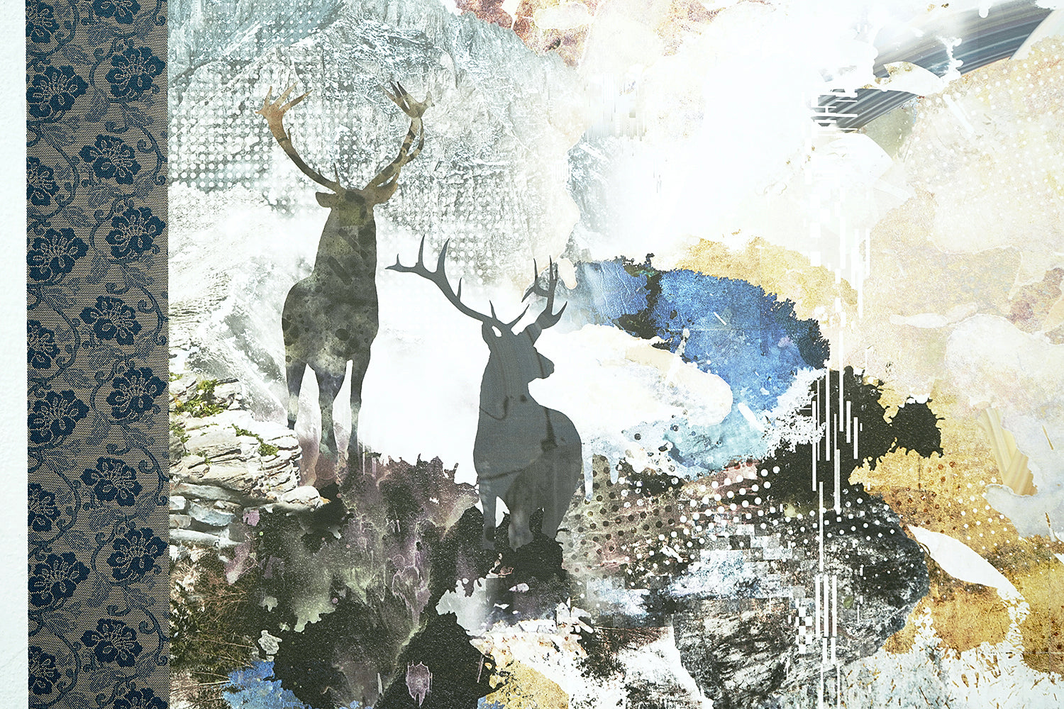 池原悠太　掛軸「The crumbling」　IHYKJ003