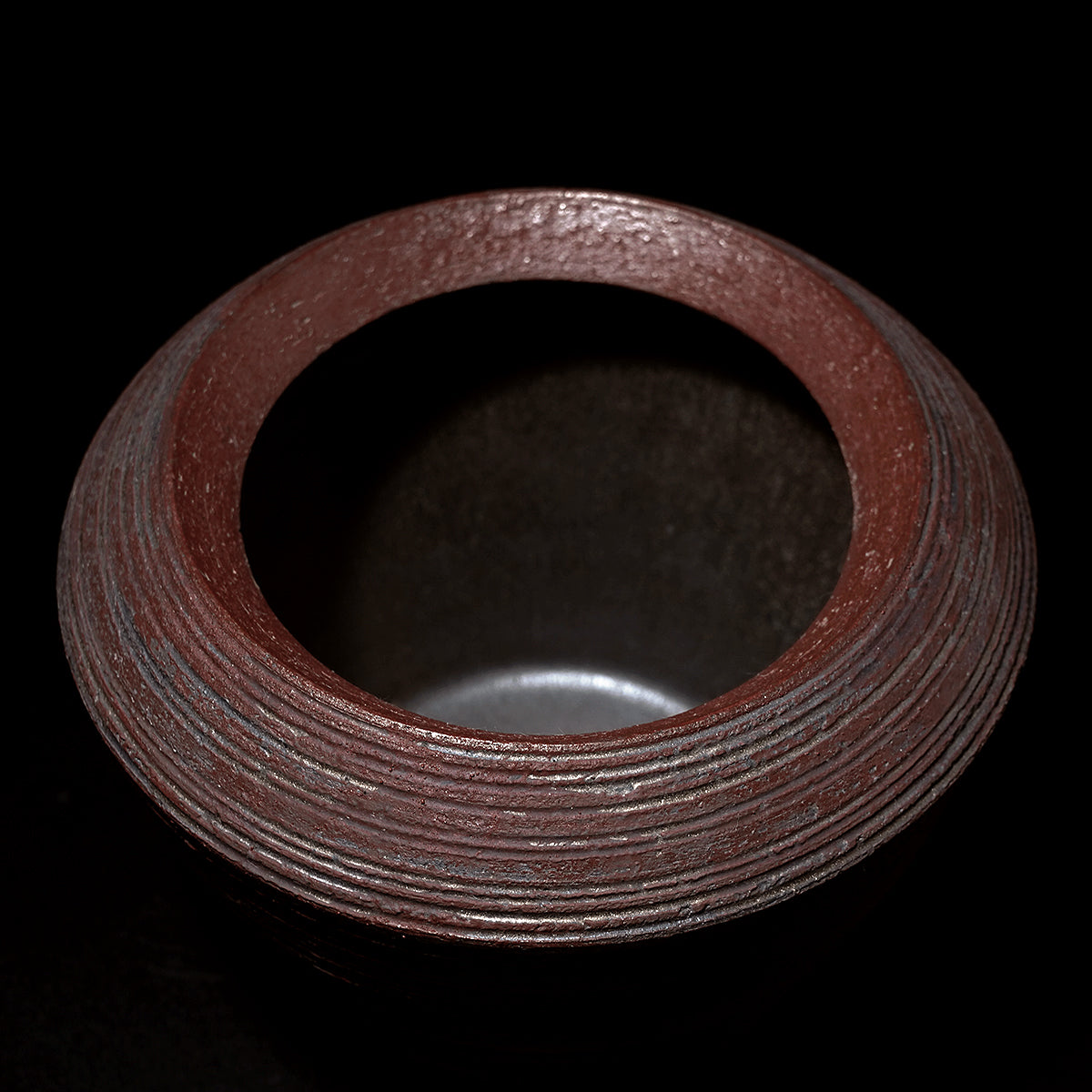 穂高隆児　千筋水指　HDKTI024