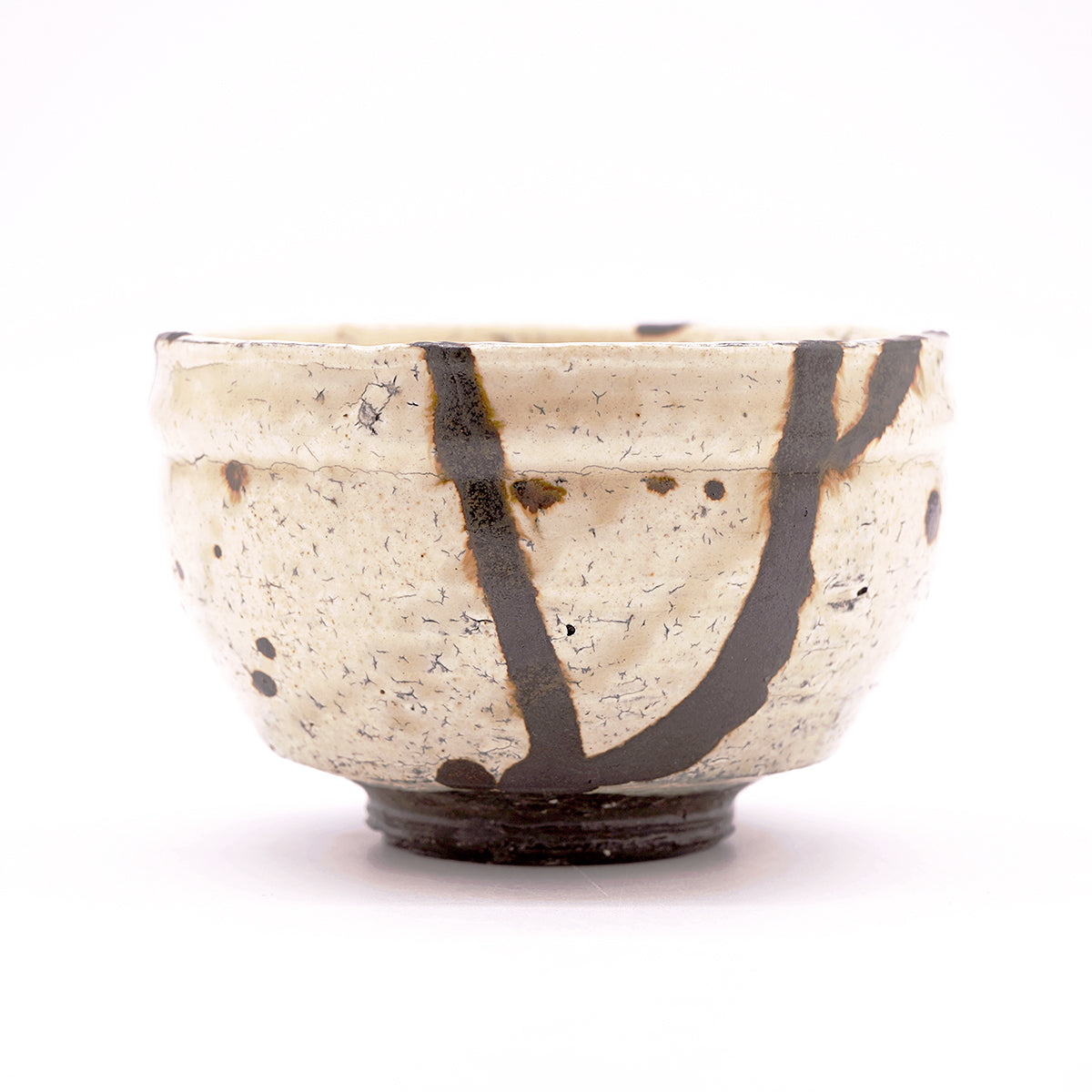 穂高隆児　粉引茶盌　HDKTB111