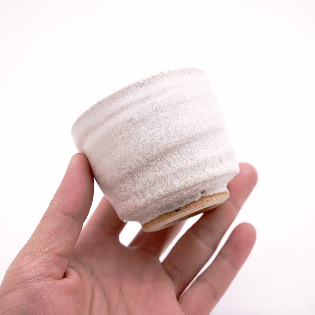 津田友子　蓋物 A 白雪 g-265　TSDTI082