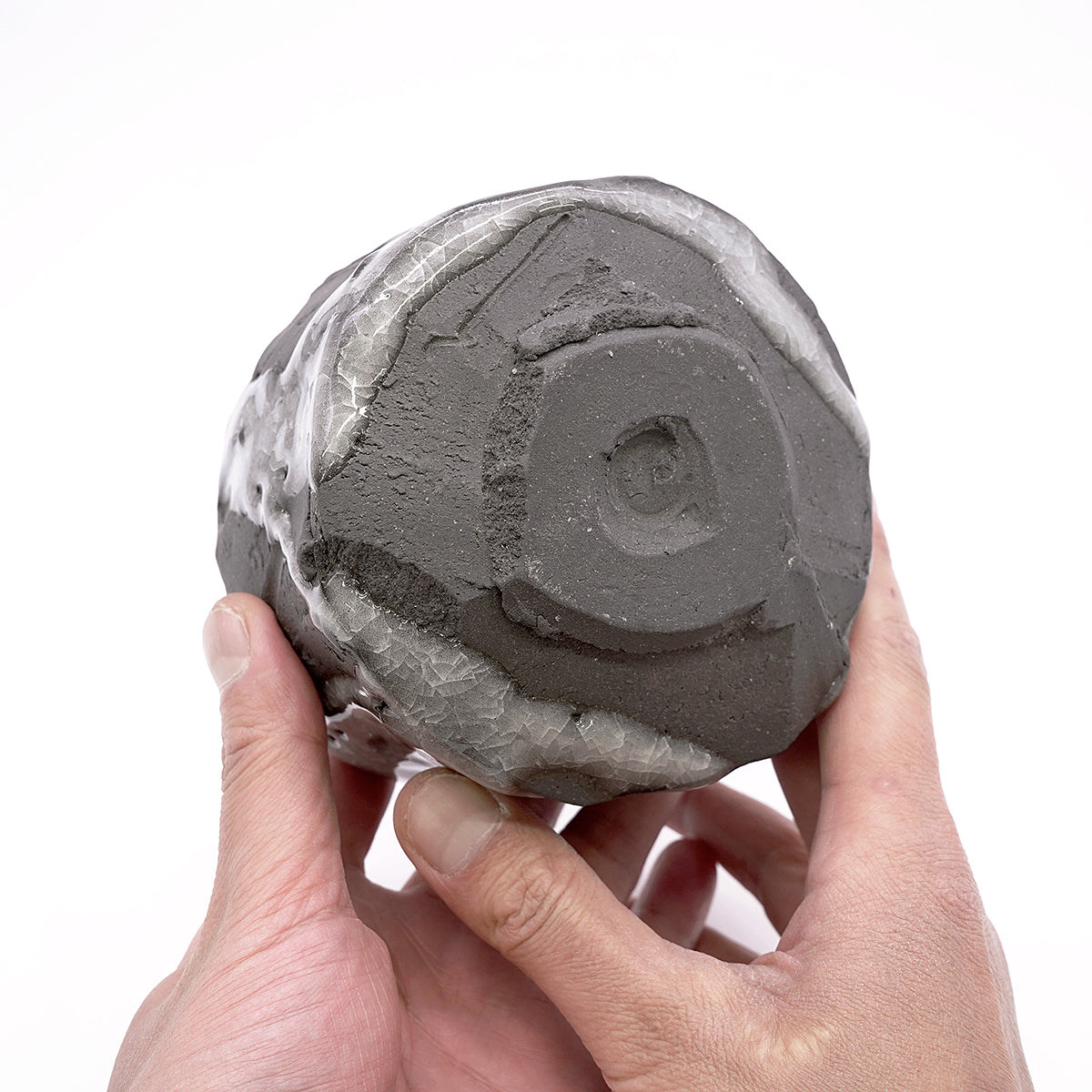 穂高隆児　薄氷茶盌　HDKTB097