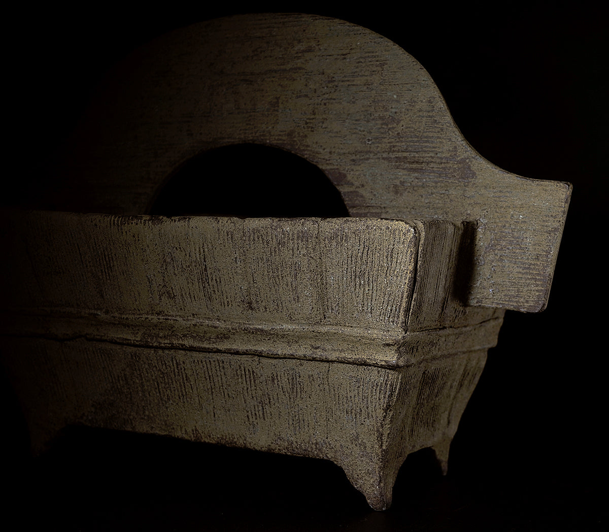 伊豆野一政　角手付き盥　IZNFV017P