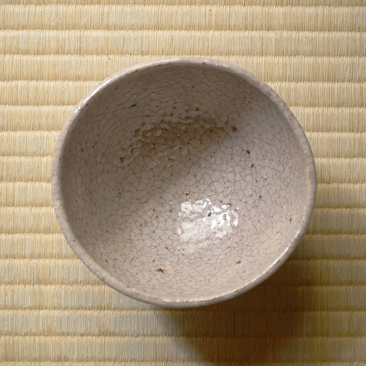 【期間限定】《Life with the Bloom》伊藤千穂　利休白茶碗　 ITCBTB001