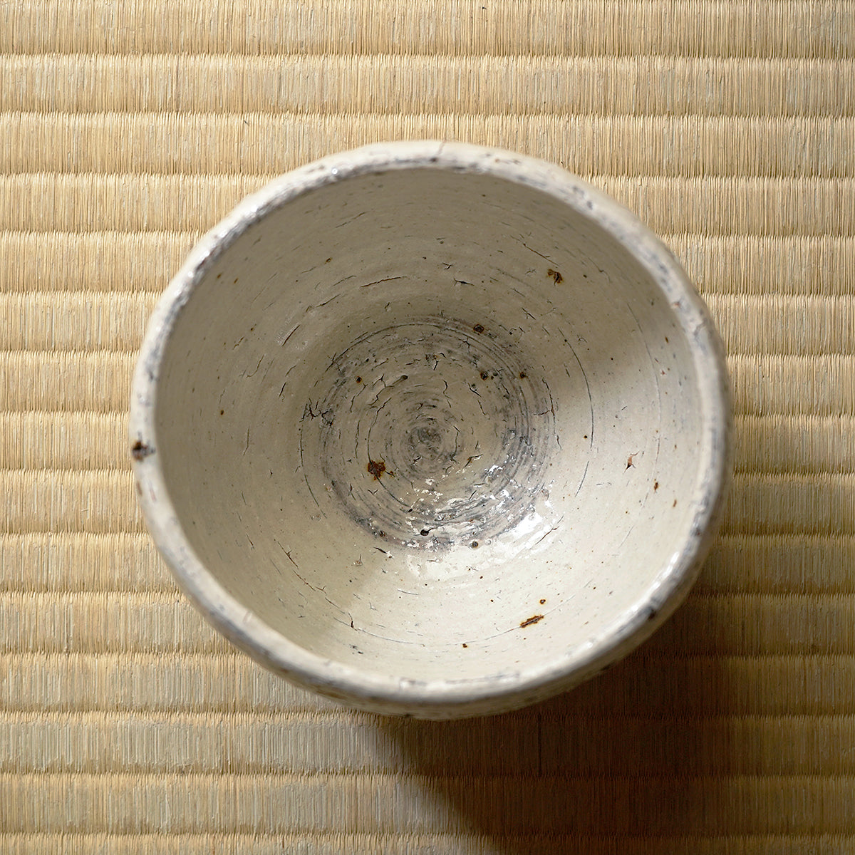 【期間限定】《Life with the Bloom》伊藤千穂　粉引茶碗　ITCBTB009