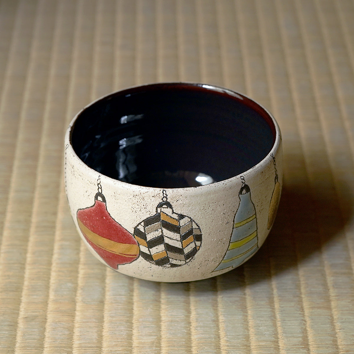 【期間限定】《Life with the Bloom》伊藤千穂　茶碗「Christmas ornament」　ITCBTB023