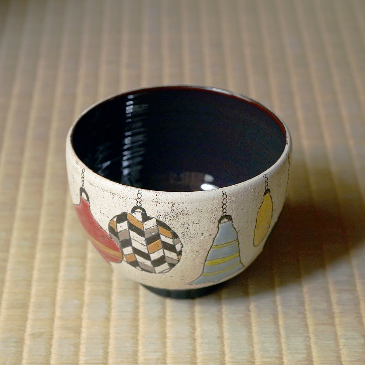 【期間限定】《Life with the Bloom》伊藤千穂　茶碗「Christmas ornament」　ITCBTB024