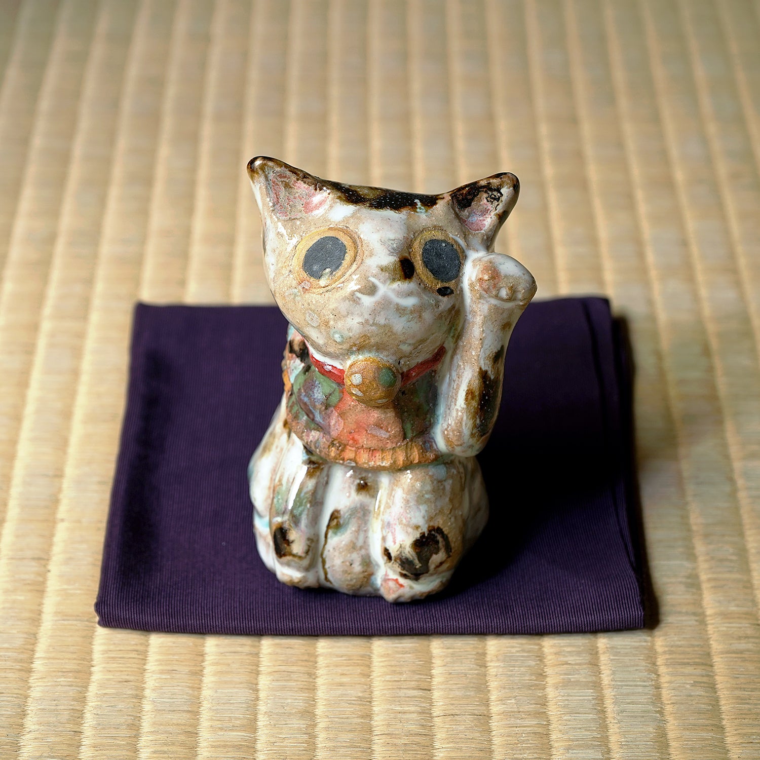 期間限定】《干支物☆縁起物展 2025》星川あすか 招き猫 HKAHOB002