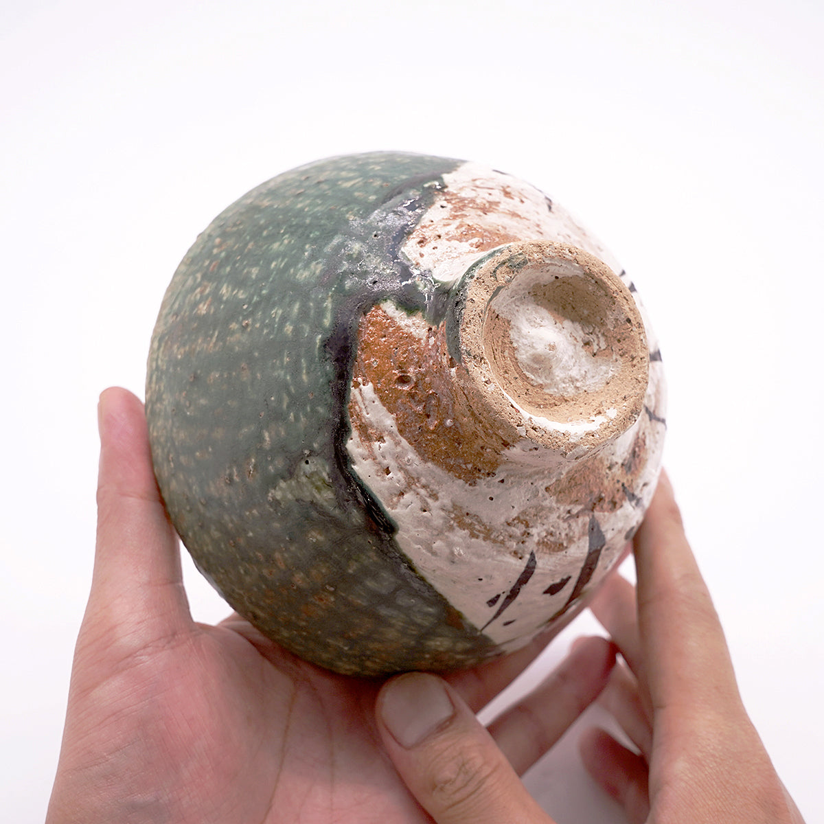 谷本洋　伊賀オリベ茶盌　TMYTB007P