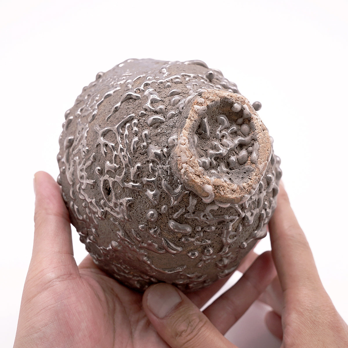 谷本洋　プラチナ彩茶盌　TMYTB009P