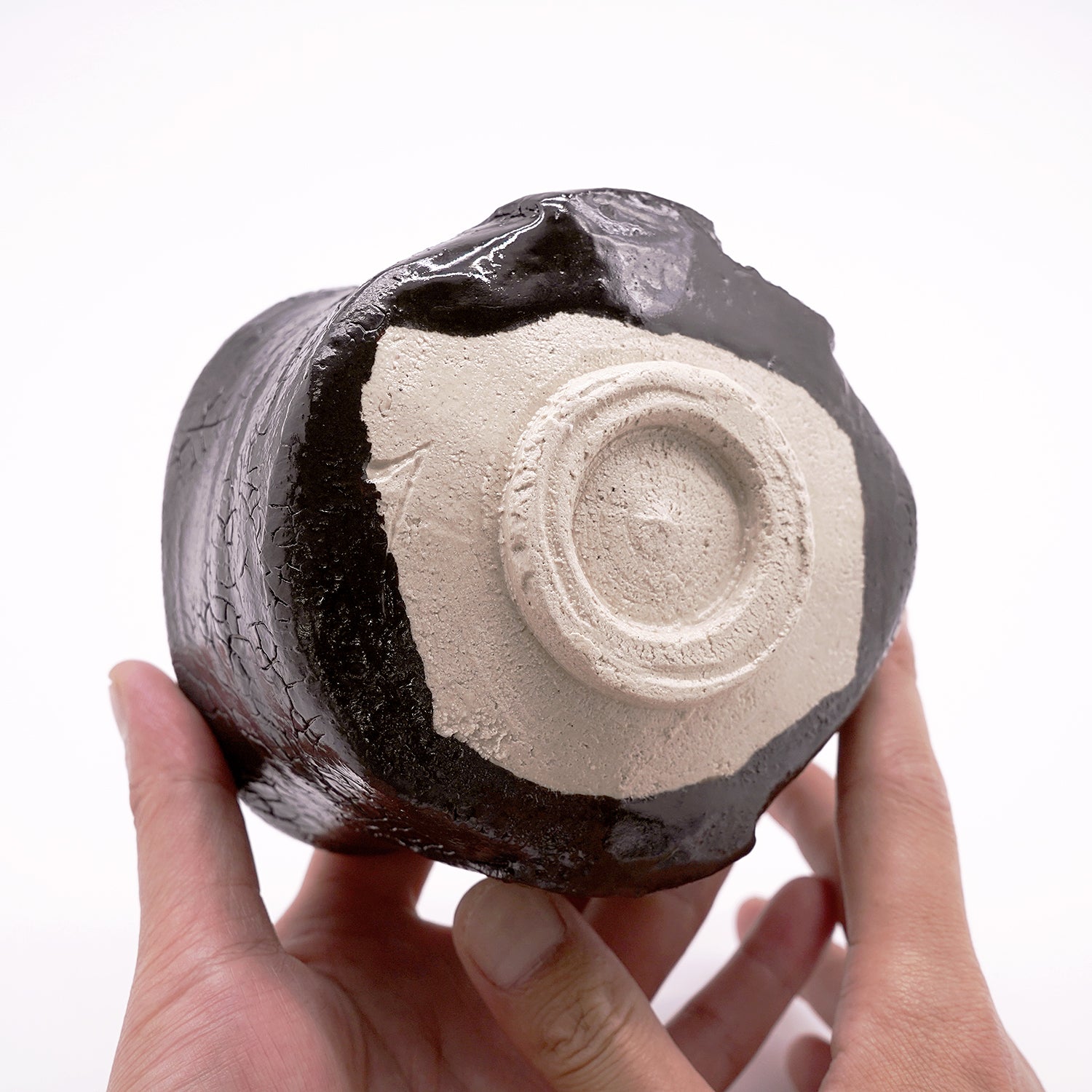 寺田鉄平　瀬戸黒茶盌　TRDTB134