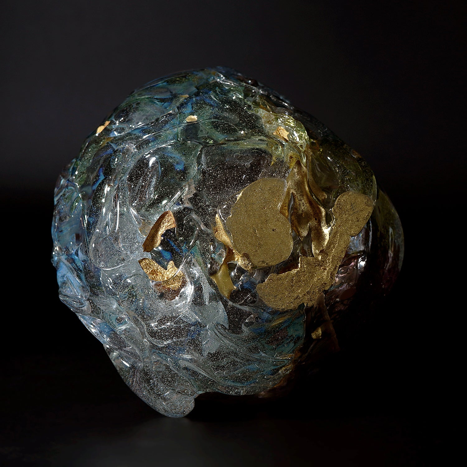 奥島圭二　玻璃水指　OKKTI004P