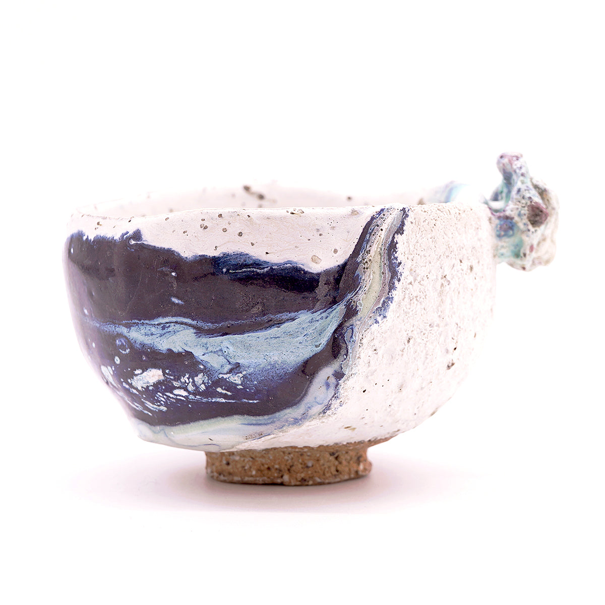 木ノ戸久仁子　稀晶石茶盌　KNKTB073