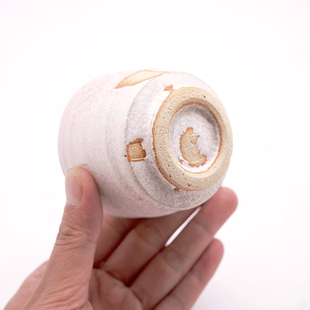 津田友子　蓋物 A 白雪 g-265　TSDTI082