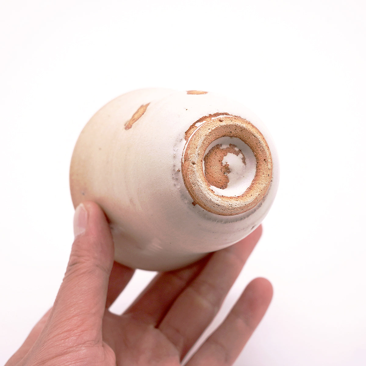 津田友子　蓋物 B 白石 g-270　TSDTI091