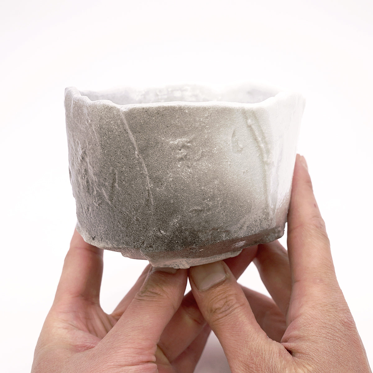 穂高隆児　透光茶盌「朧」　HDKTB096