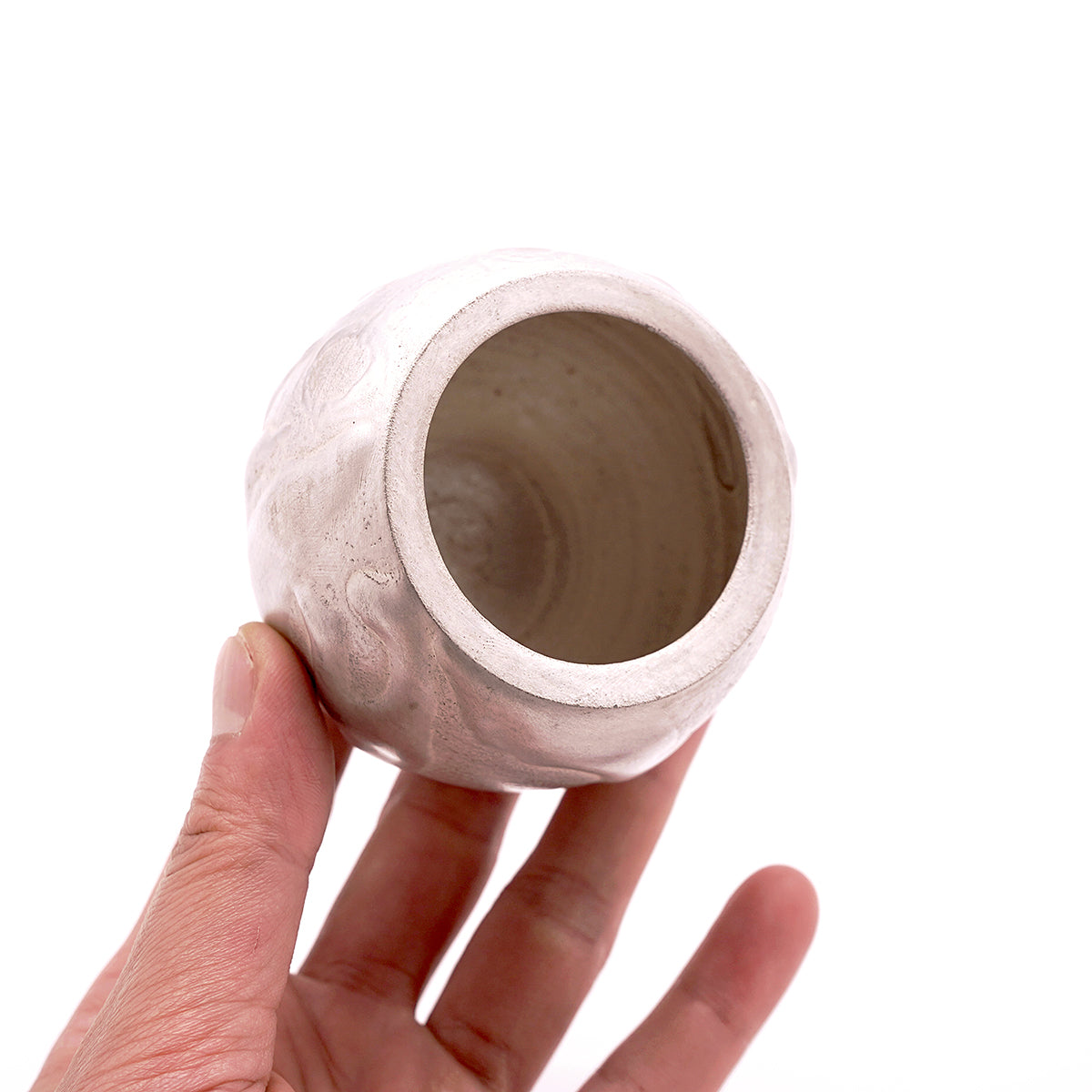 金理有　銀滴茶入　KIMTI005P