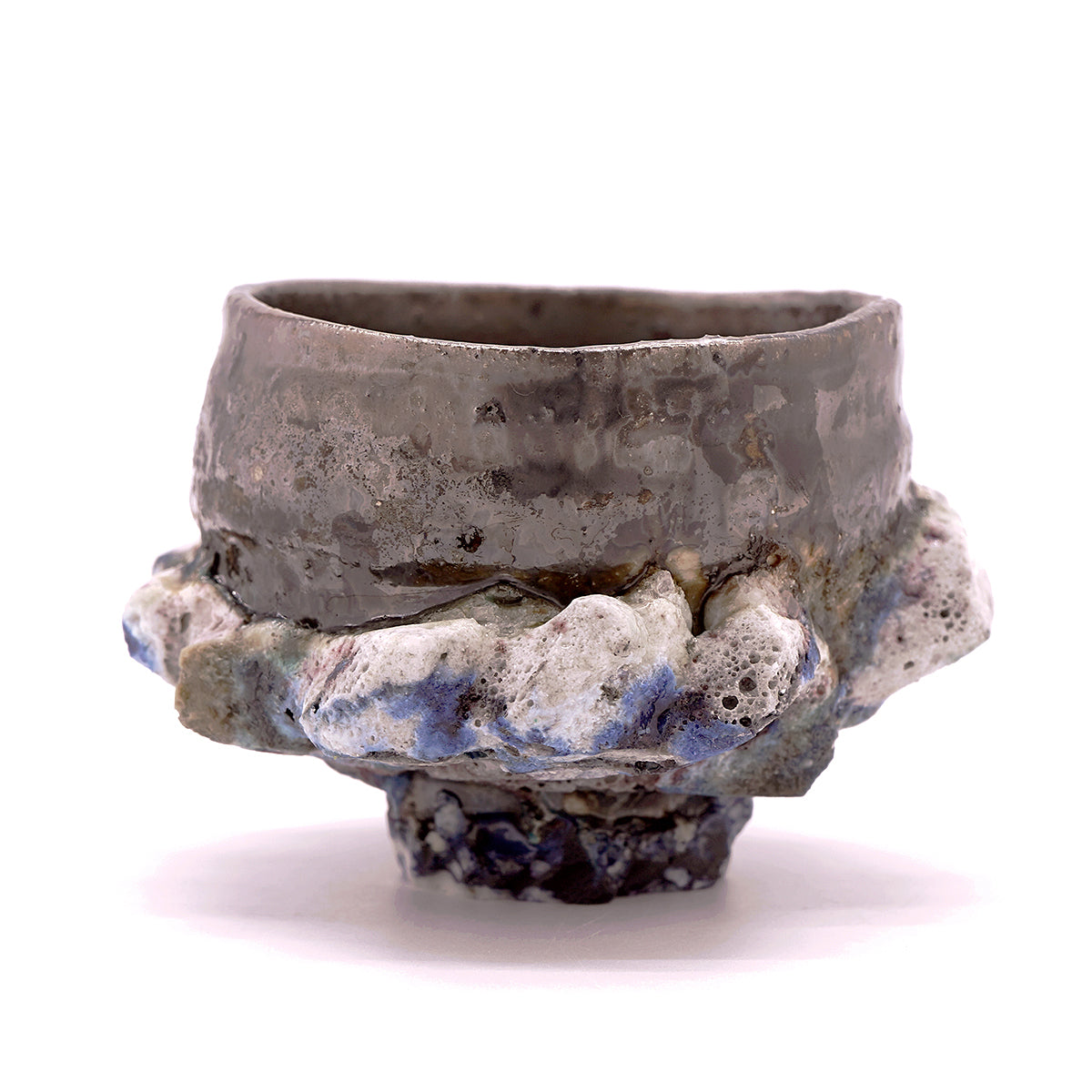 木ノ戸久仁子　稀晶石茶盌　KNKTB076