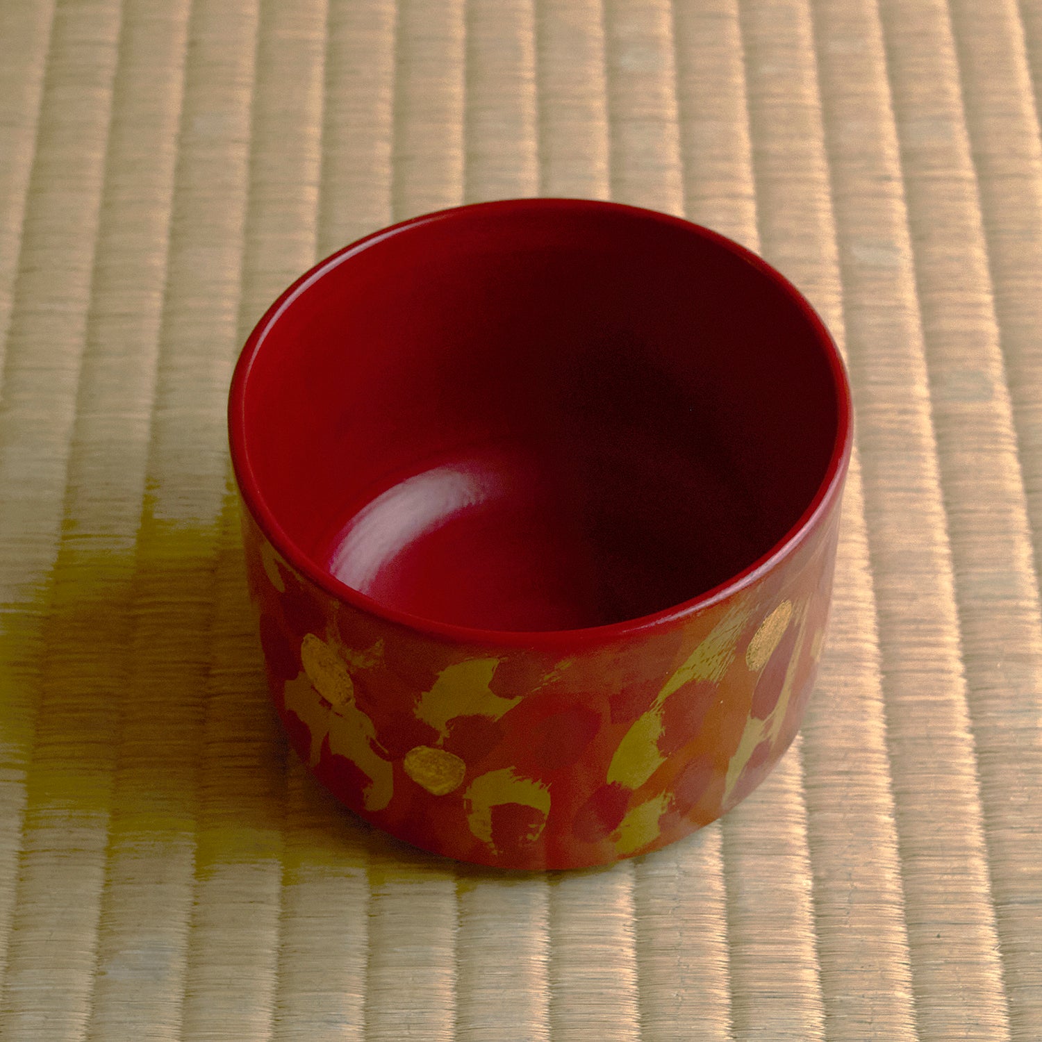菱田賢治 陶漆茶碗『風花』 HSDTB050P – 白白庵（PAKUPAKUAN）