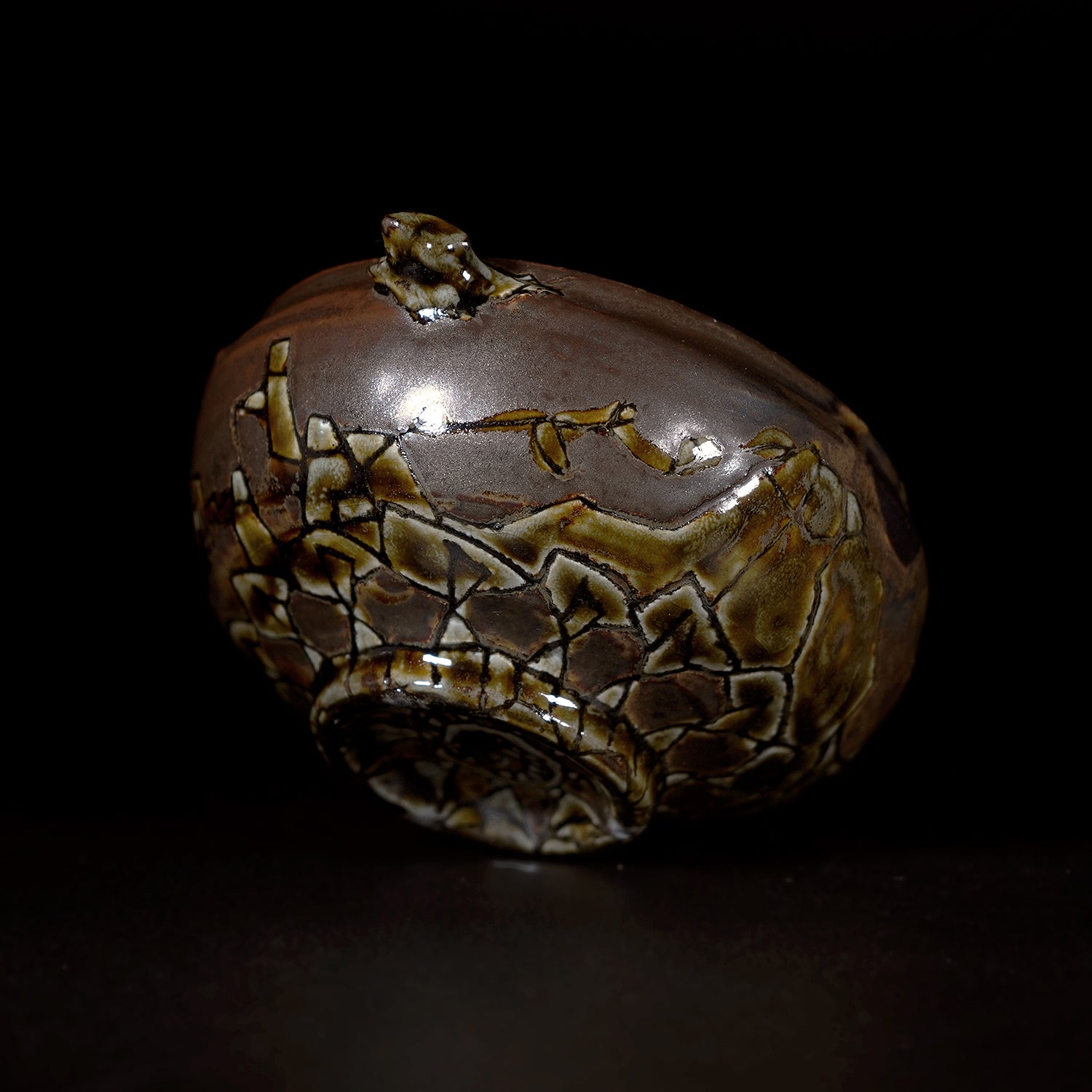 小孫哲太郎　月白鷺茶器　KMGGT001P