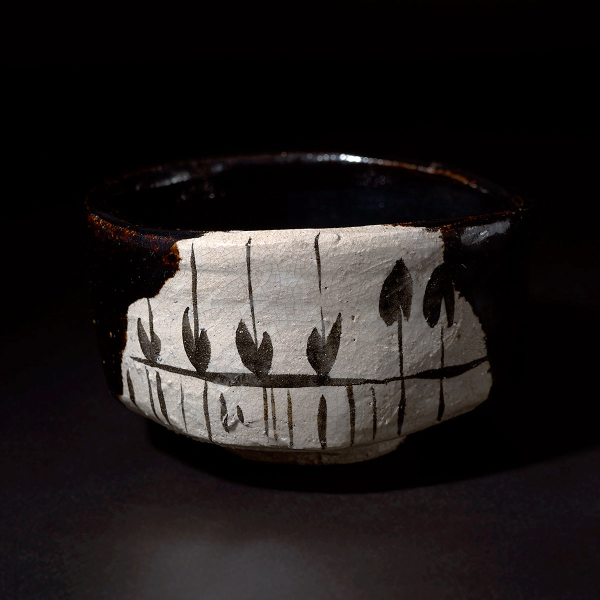 寺田鉄平 黒織部茶盌 TRDTB114 – 白白庵（PAKUPAKUAN）