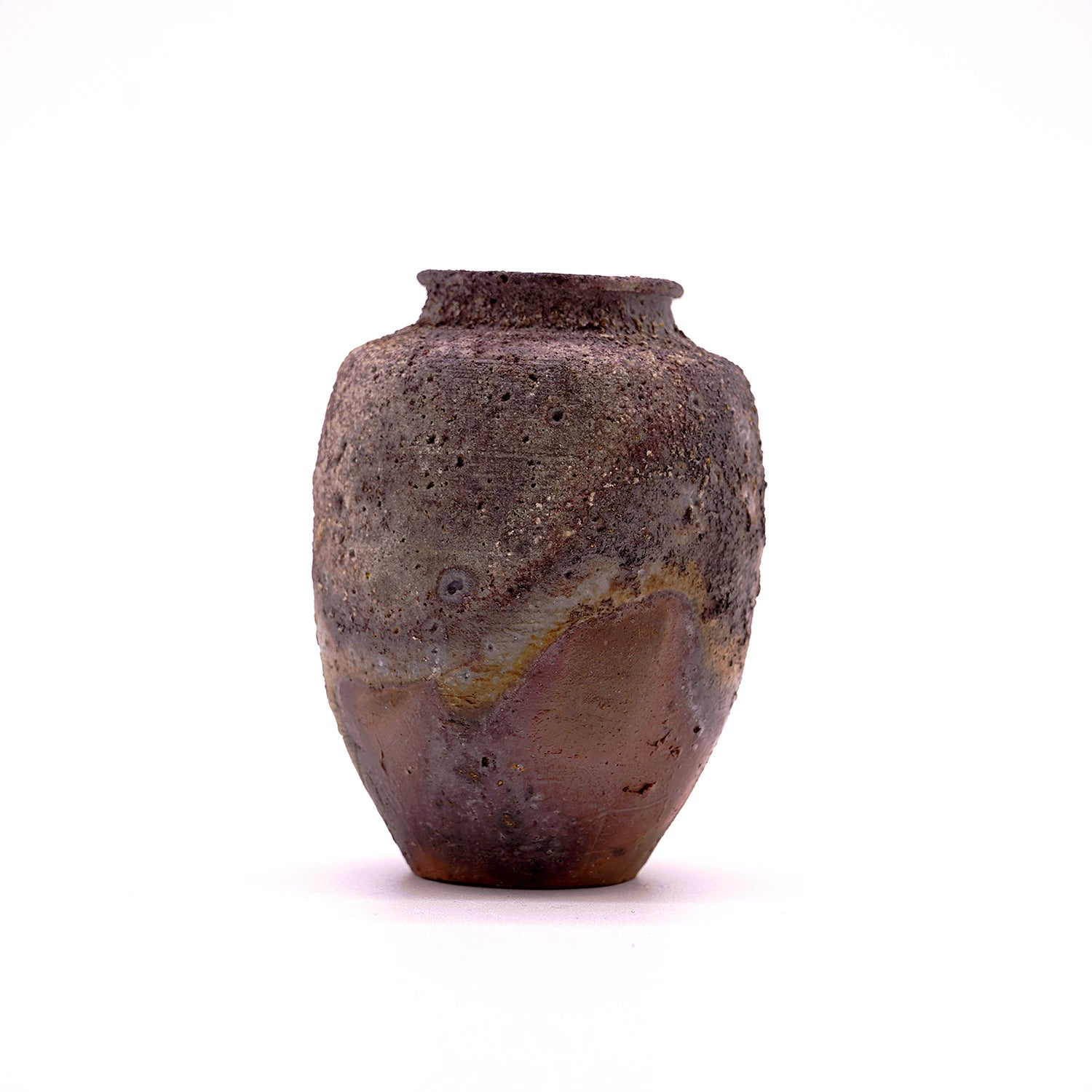 星野聖 備前 小壺 HSNFV001P – 白白庵（PAKUPAKUAN）