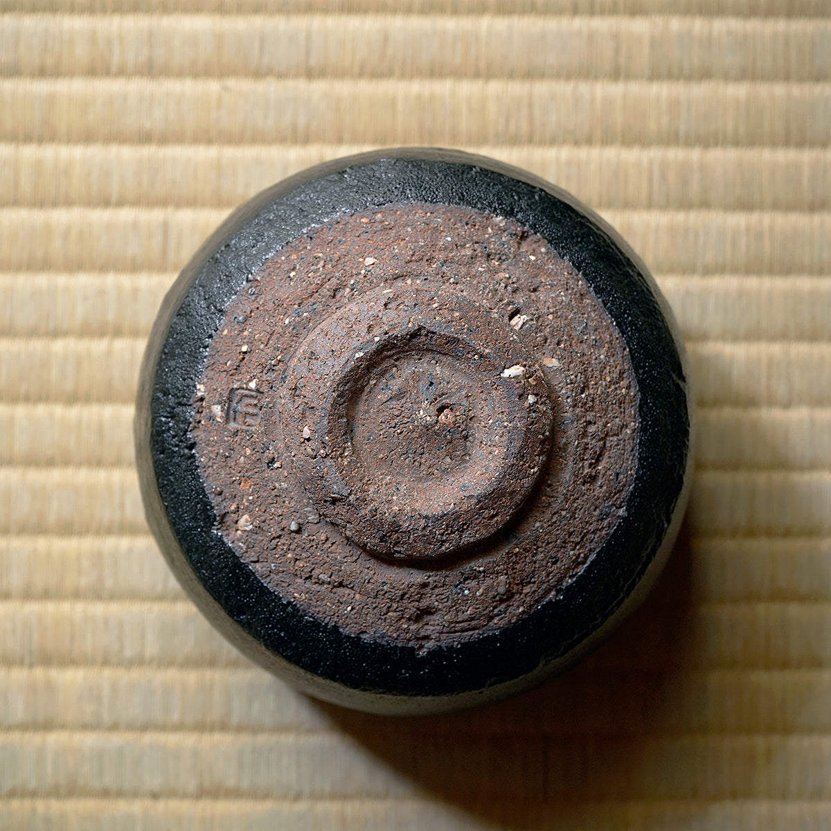 【期間限定】《Life with the Bloom》伊藤千穂　柚黒茶碗　ITCBTB004