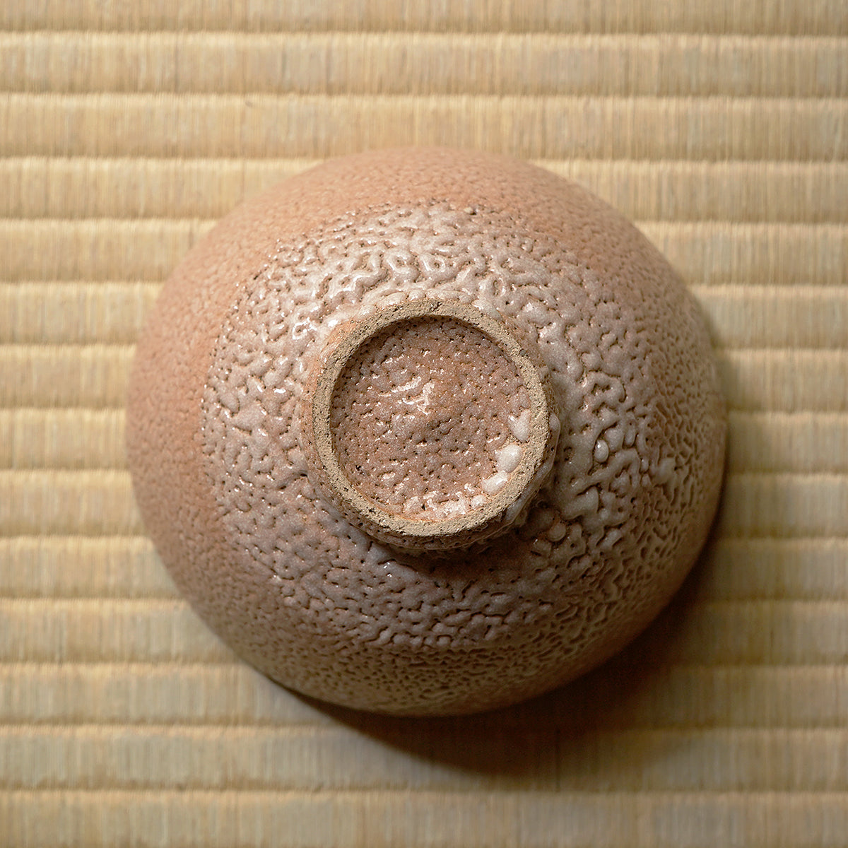 【期間限定】《Life with the Bloom》伊藤千穂　枇杷梅花皮茶碗　ITCBTB007