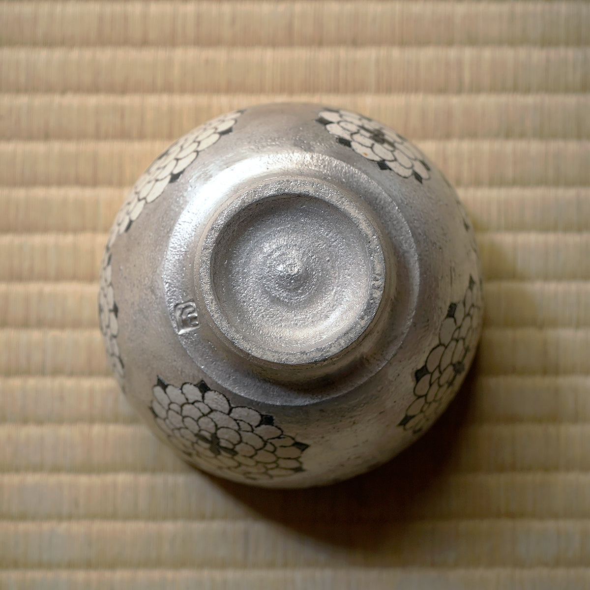 【期間限定】《Life with the Bloom》伊藤千穂　茶碗「銀彩ダリア」　ITCBTB029