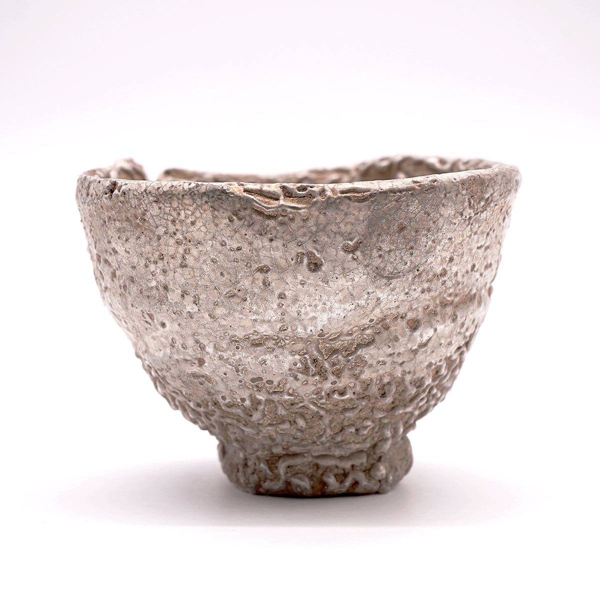 谷本洋　銀彩茶盌　TMYTB008P