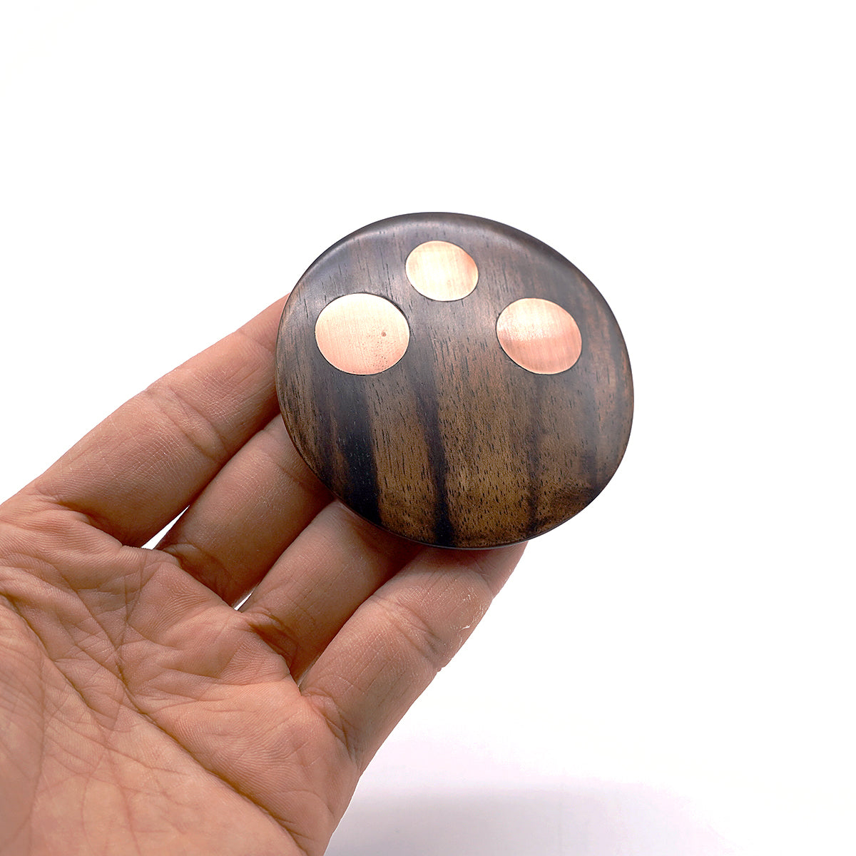 谷本洋　伊賀茶器（黒柿 / 銅）　TMYTI007P