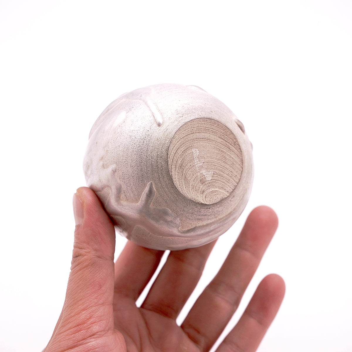 金理有　銀滴茶入　KIMTI005P