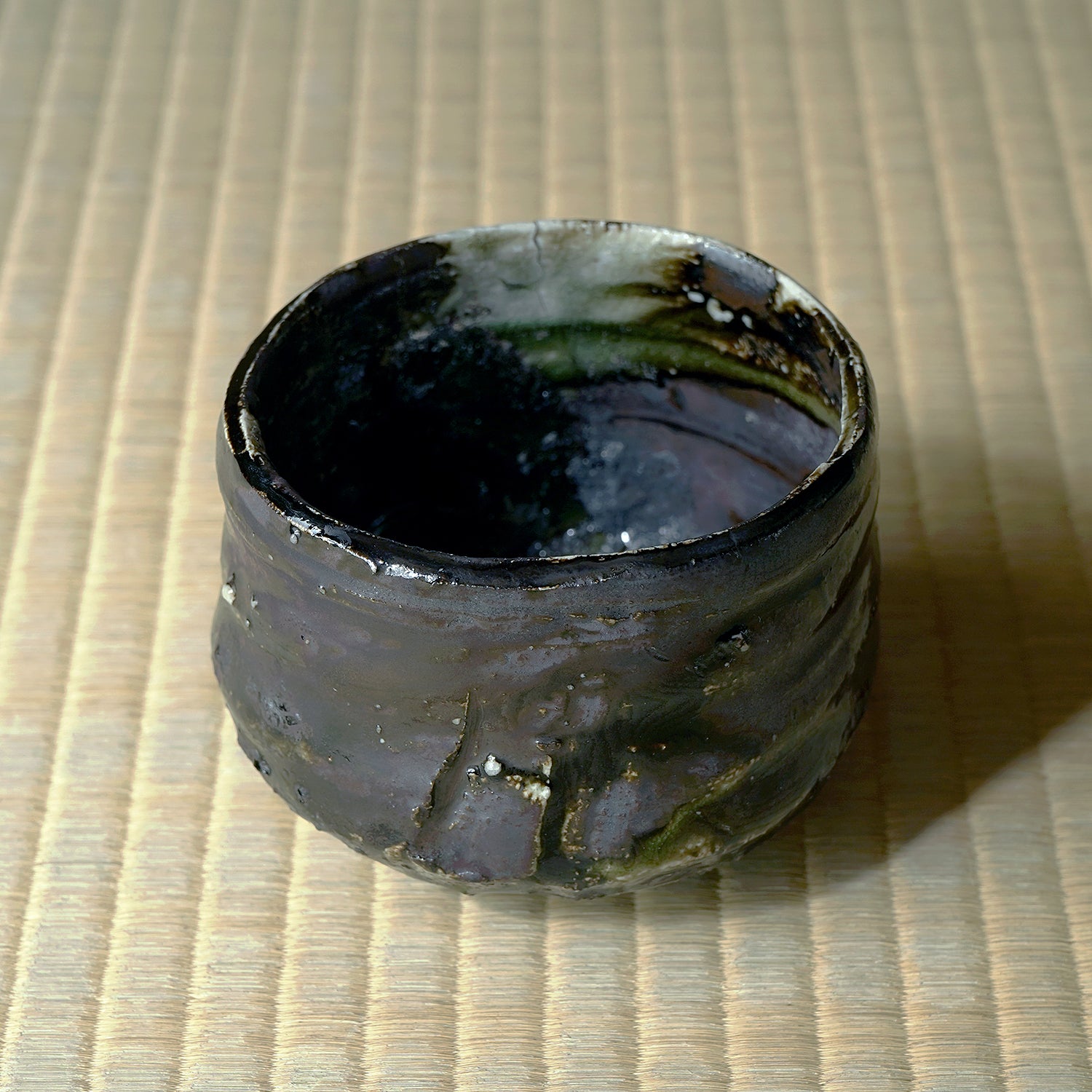 篠原希　信楽引出黒茶碗　SHNTB022P