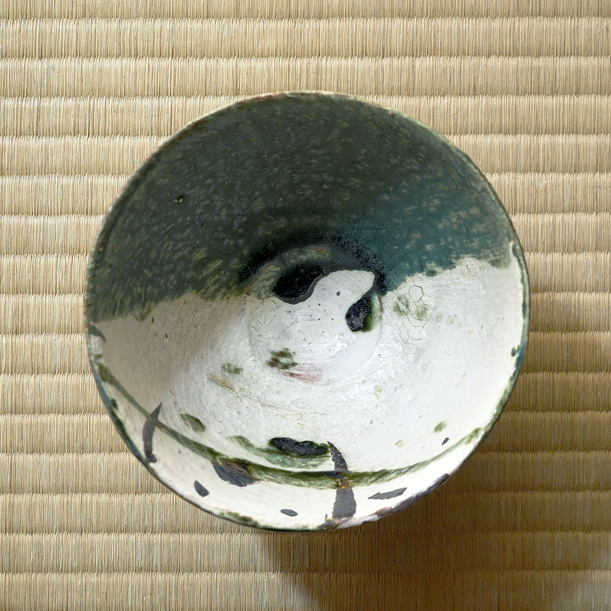 谷本洋　伊賀オリベ茶盌　TMYTB007P