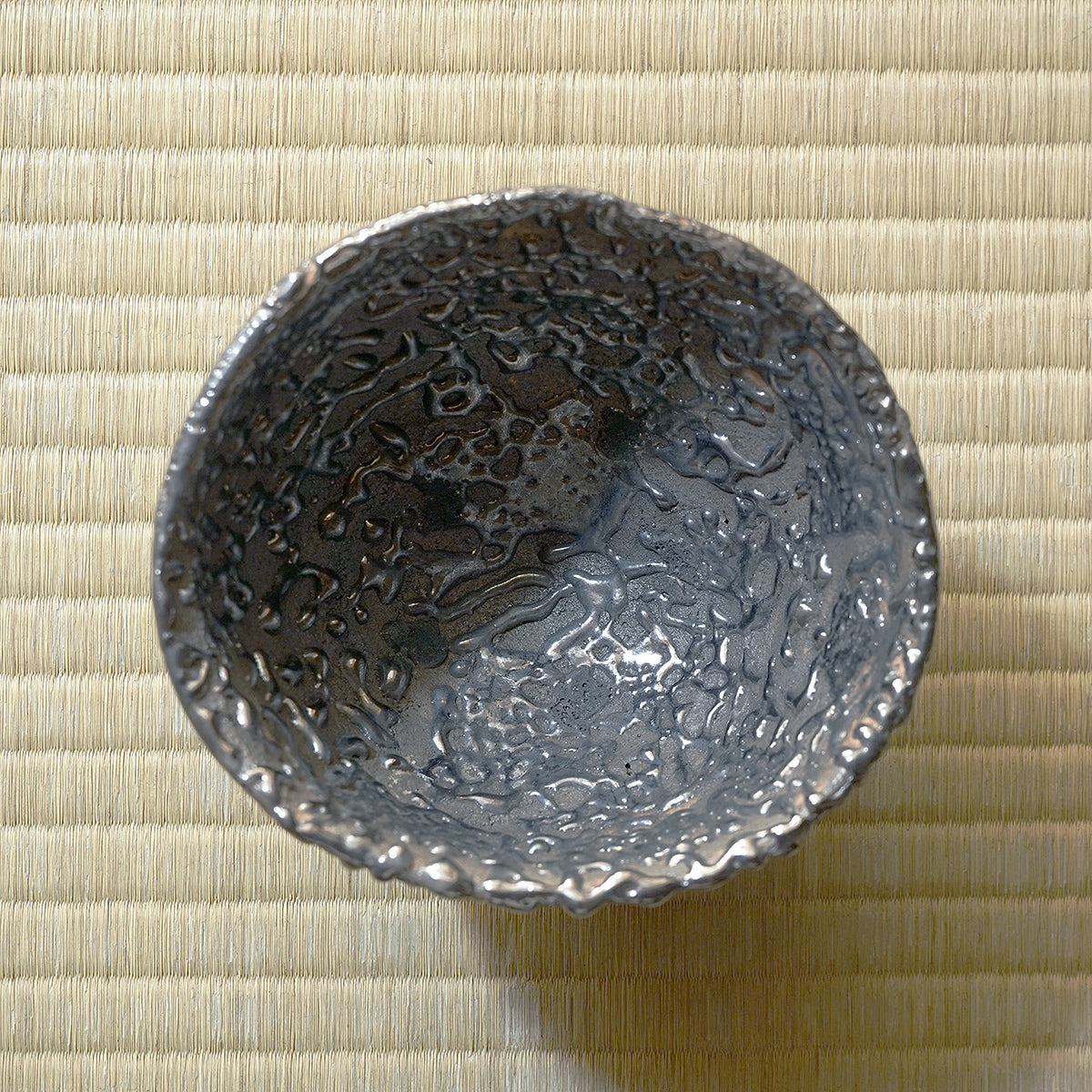 谷本洋　プラチナ彩茶盌　TMYTB009P