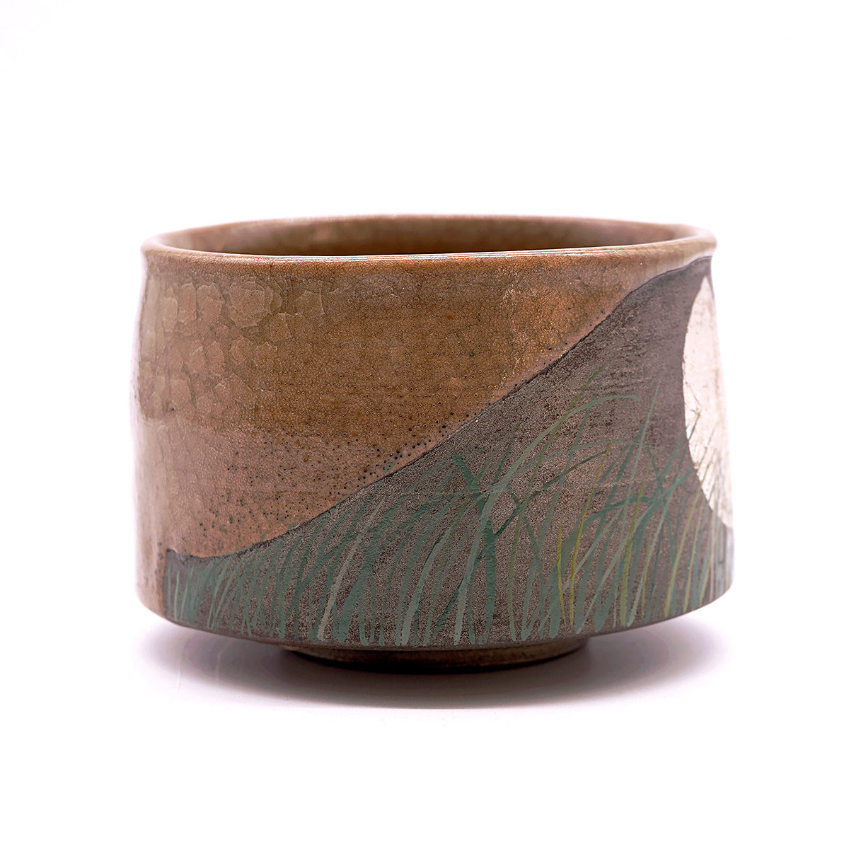 菱田賢治　月夜図茶碗　HSDTB039P