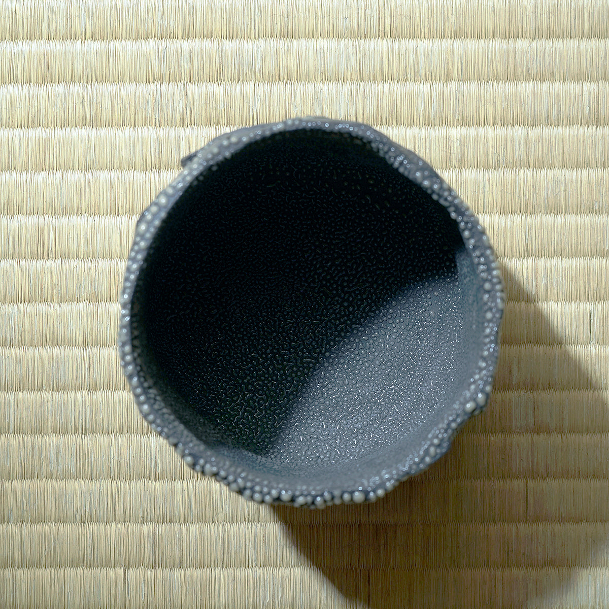 穂高隆児　梅花皮茶盌　HDKTB107