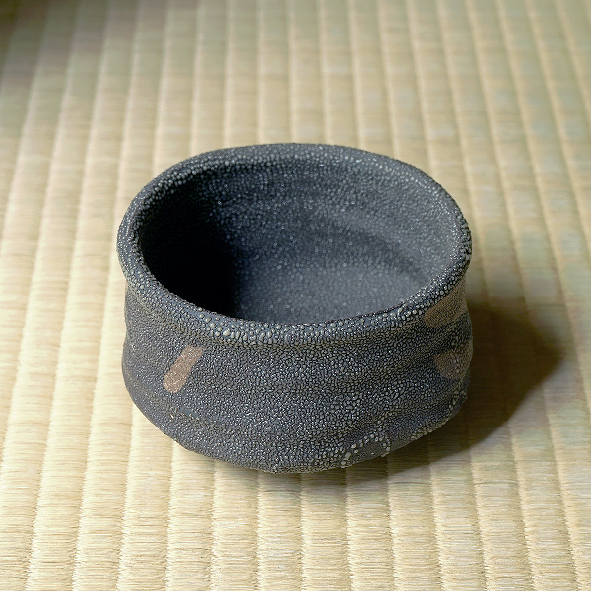 穂高隆児　鮫肌茶盌　HDKTB103