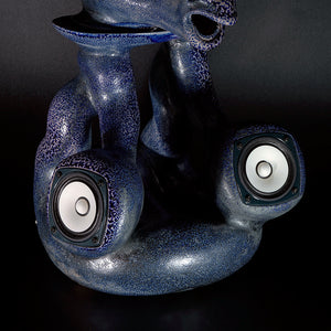 【縁起物】　やしろさん 期間限定】《干支物☆縁起物展 2025》山田浩之 CAVE340 #80 Blue Horse