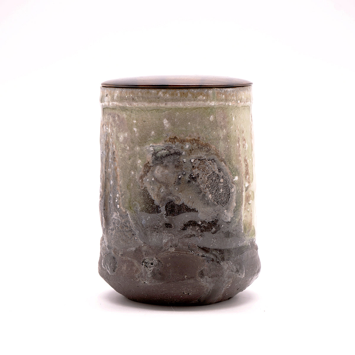 谷本洋　伊賀茶器（黒柿 / 銅）　TMYTI007P