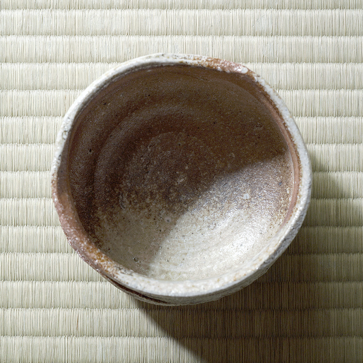 篠原希　焼締茶碗　SHNTB007