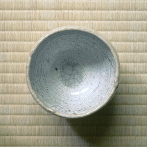 菱田賢治　籾白釉茶碗　HSDTB027P