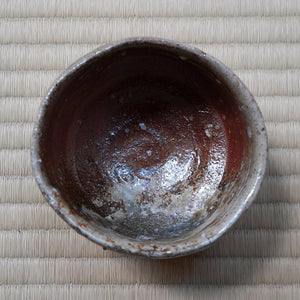 篠原希　焼締茶碗　SHNTB001