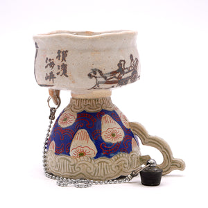 フクモ陶器　「両面茶碗(和風&洋風)」　FKMOB004